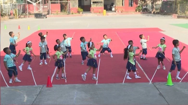 Dance at Jawaharlal English School